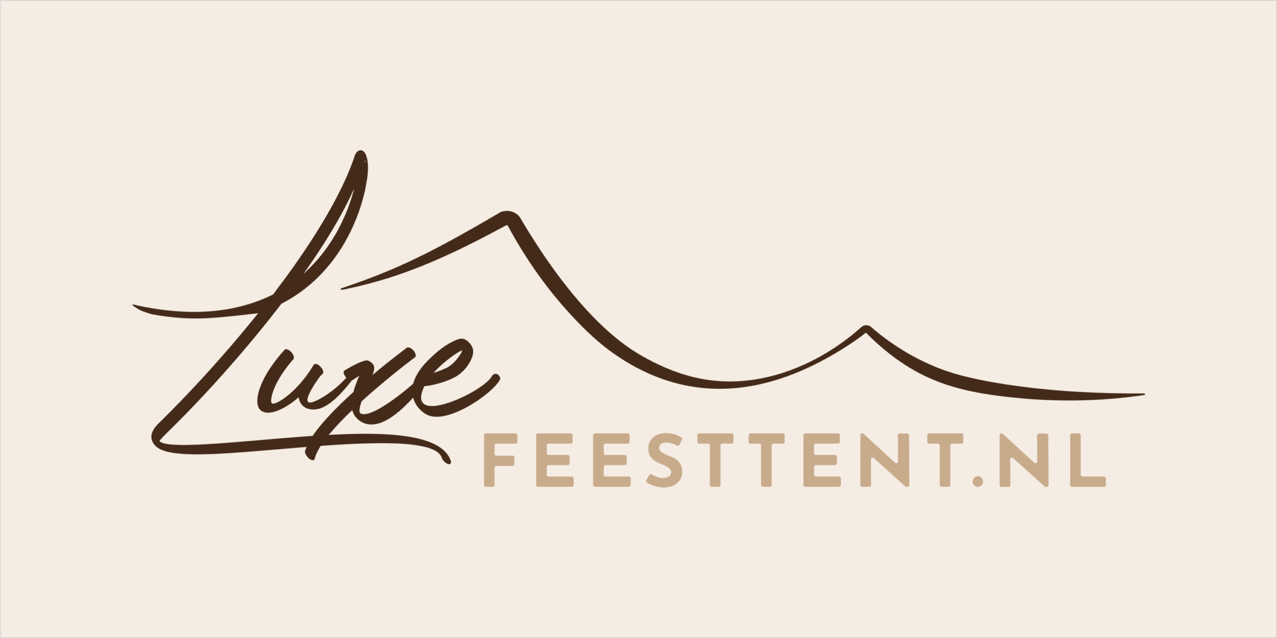 Luxefeesttent lichtletters
