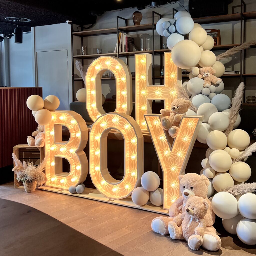 OH BOY lichtletters
