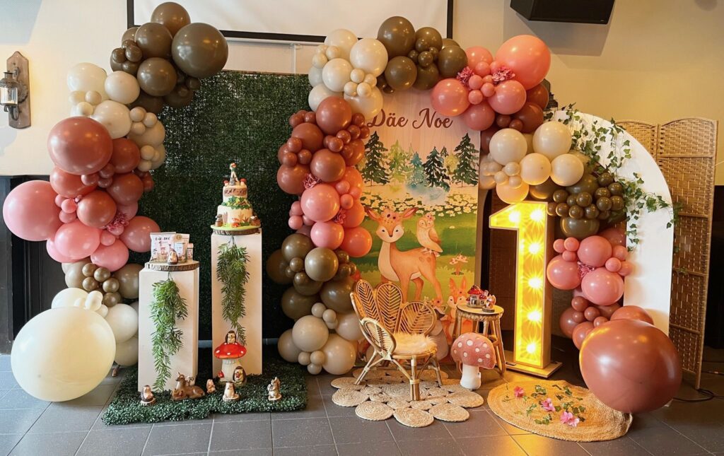 1 lichtcijfer kinderverjaardag