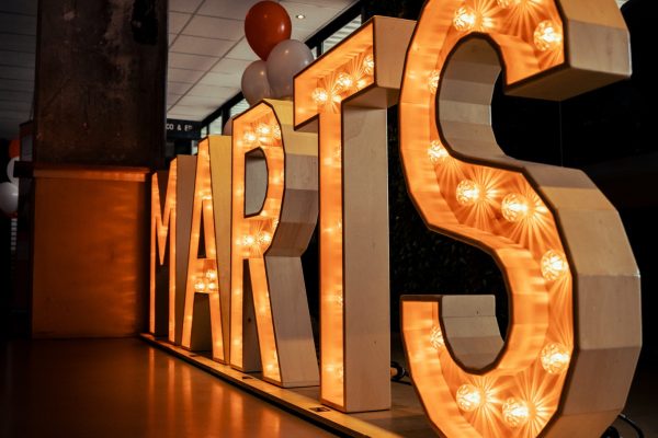 lichtletters zakelijk evenement