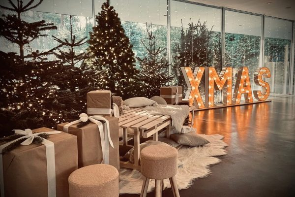 kerst lichtletters
